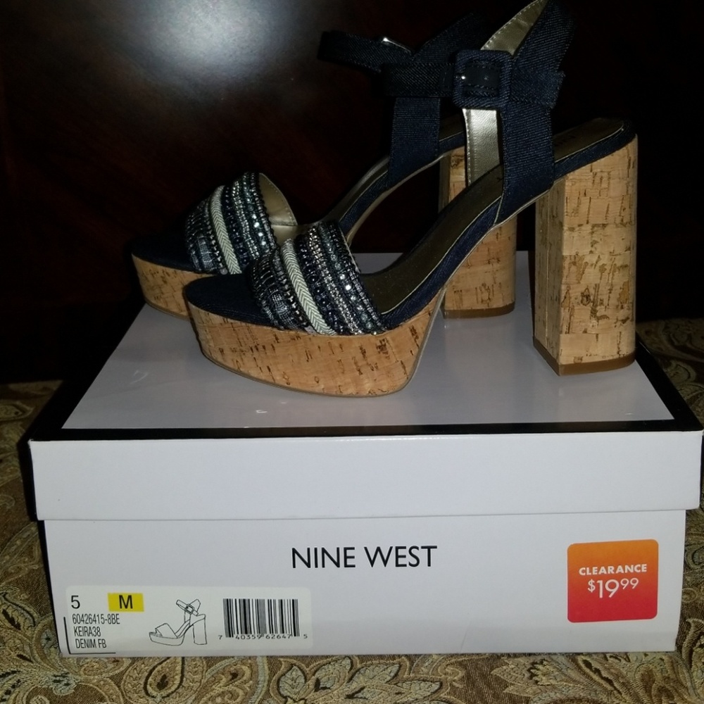 💋Nine West Keira Platform Heels 💋